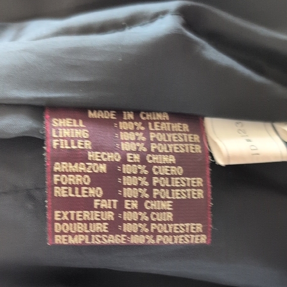 Wilsons Leather Black Long Coat - Picture 3 of 3